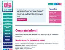 Tablet Screenshot of bigchallenge.biz